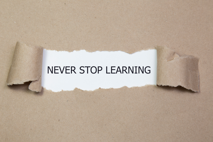 Never Stop Learning